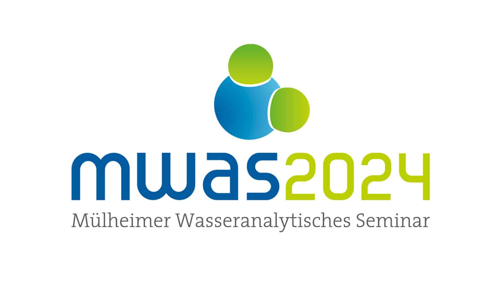 Logo der Veranstaltung Mülheimer Wasseranalytiches Seminar 2024