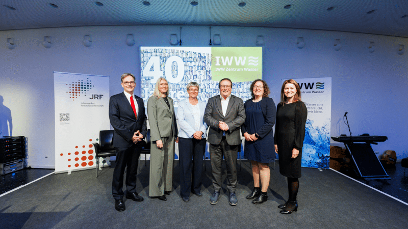 40 Jahre IWW: Ein Jubiläum voller Impulse für die Zukunft der Wasserforschung
