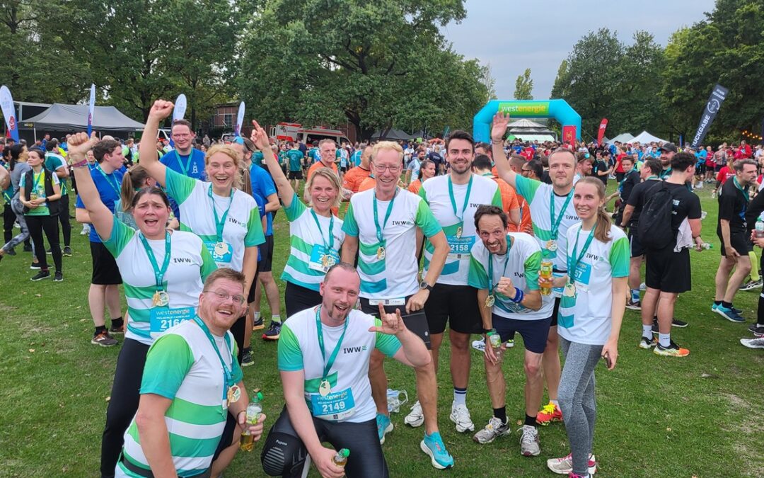 Nachholtermin zum Mülheimer Firmenlauf 2025 war klasse